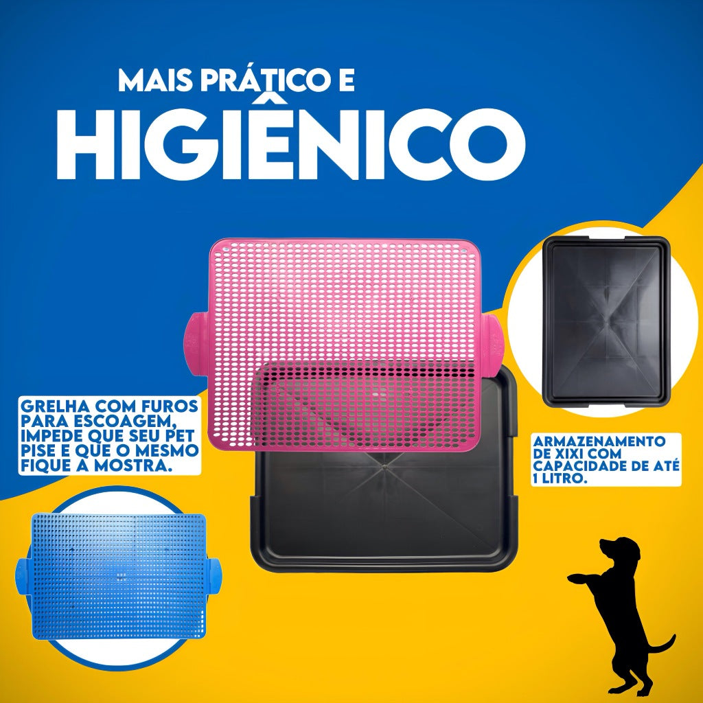 Tapete Sanitário Canino Higiênico Banheiro Educa Pet Tapete Lavável Banheiro Pet