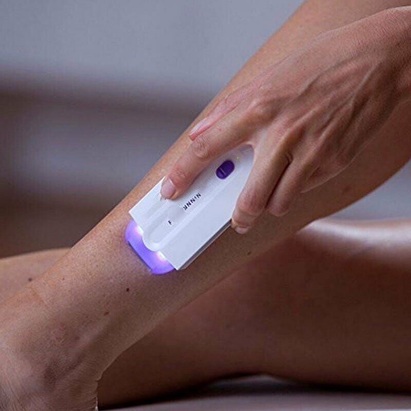 Depilador a Laser Profissional - Removedor de Pelos Elétrico Depilador a Laser Profissional P1 Direct Ofertas