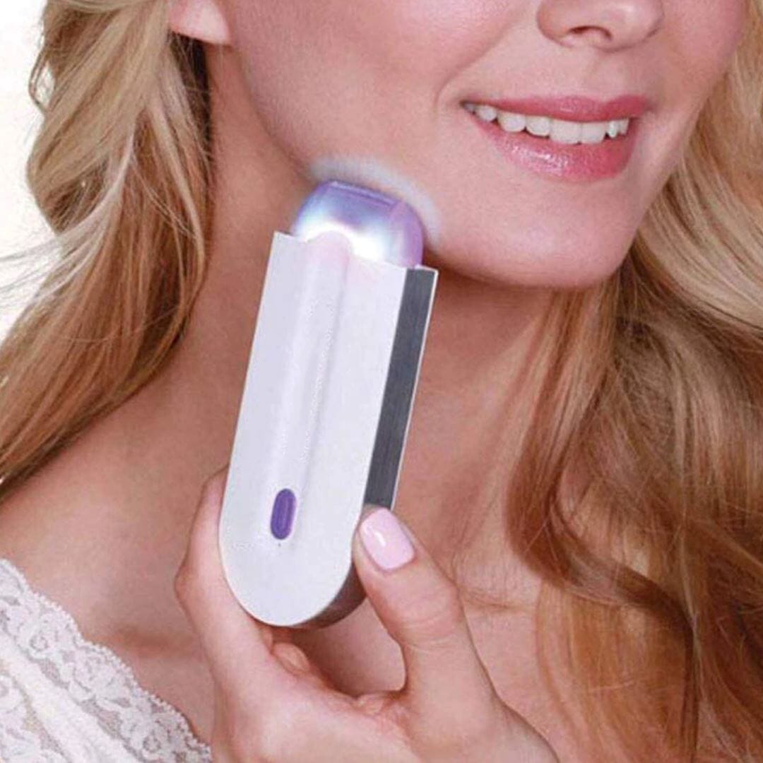 Depilador a Laser Profissional - Removedor de Pelos Elétrico Depilador a Laser Profissional P1 Direct Ofertas