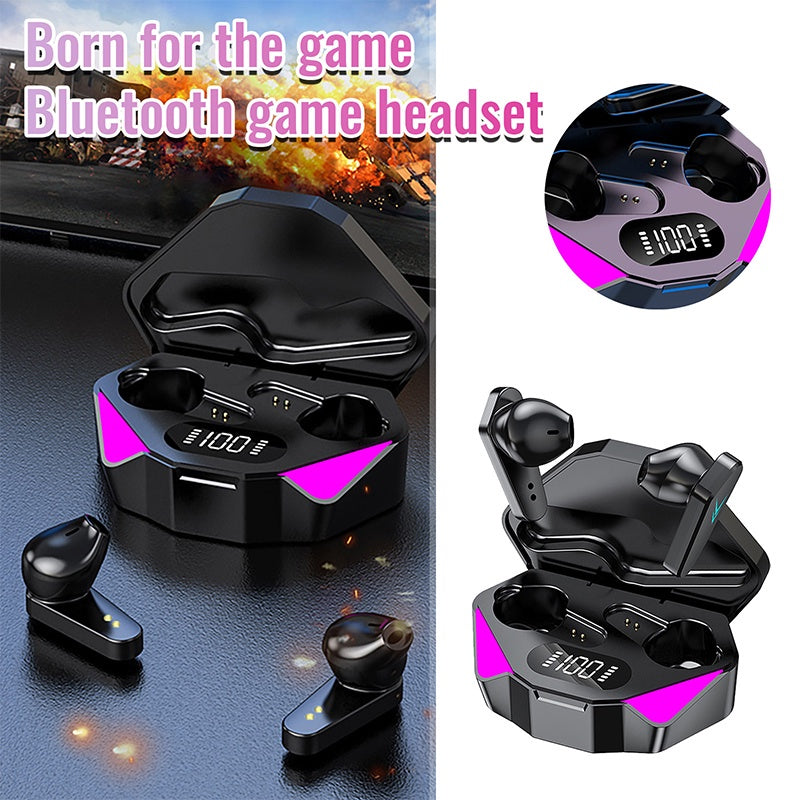 SUPER X15 TWS Fones De Ouvido Bluetooth 5.0 Sem Fio Estéreo Surround Atraso Para Jogos Ruído Cancelando Com Microfone