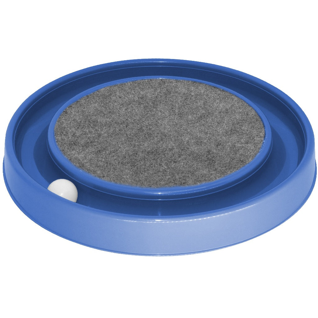 Super Arranhador Redondo Para Gato Relax Com Bolinha Miau
