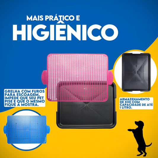 Tapete Sanitário Canino Higiênico Banheiro Educa Pet Tapete Lavável Banheiro Pet