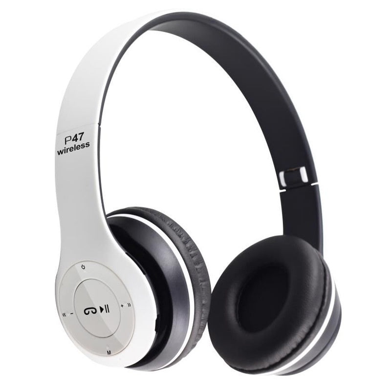 SUPER Fone P47 Headphone Sem Fio Estéreo Redução de Ruídos Bluetooth 5.0 Universal -P47/Y08