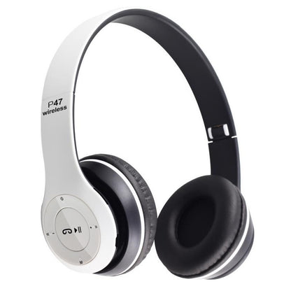 SUPER Fone P47 Headphone Sem Fio Estéreo Redução de Ruídos Bluetooth 5.0 Universal -P47/Y08
