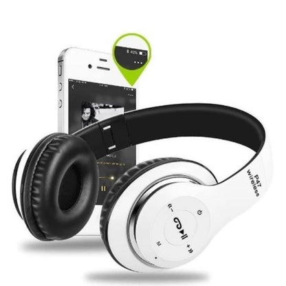 SUPER Fone P47 Headphone Sem Fio Estéreo Redução de Ruídos Bluetooth 5.0 Universal -P47/Y08